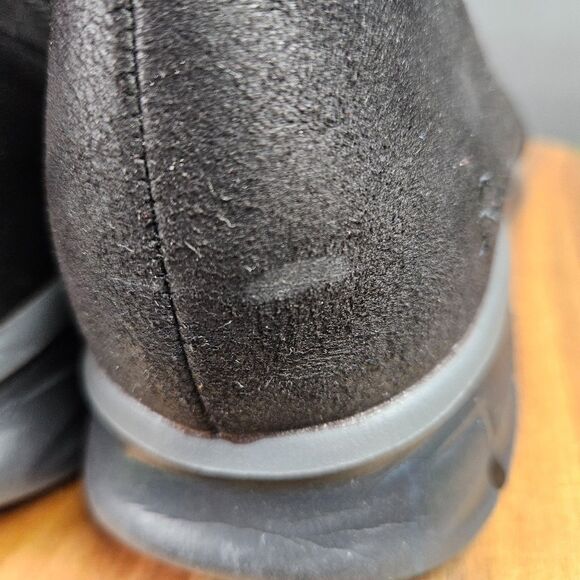 Skechers Synergy Diva Lane Boots Womens 10 Black Zip Buckle High Top Memory Foam - Picture 4 of 12